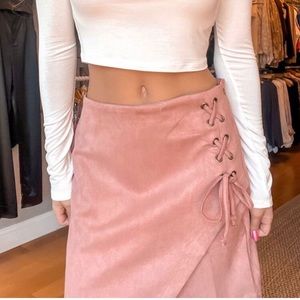 Hem & Thread Brand Mini Skirt